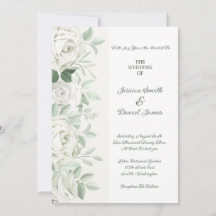 Floral Wedding Invitation