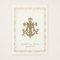 Floral Wedding Marian Cross Holy Card