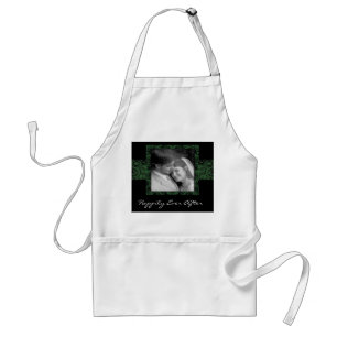 Floral Wedding Photo Apron Keepsake