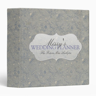 Floral Wedding Planner Binder