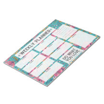 Floral Weekly Planner