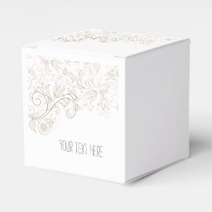 Floral Whimsy Favor Box
