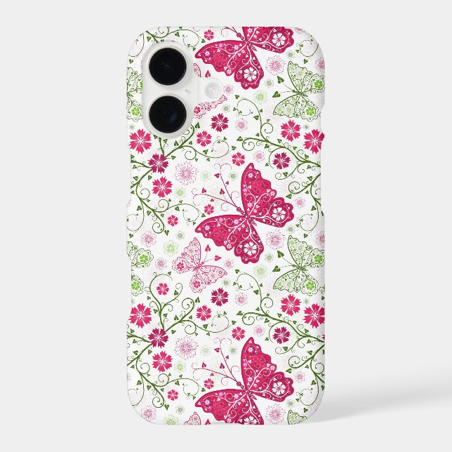 Floral White Pattern (Back)