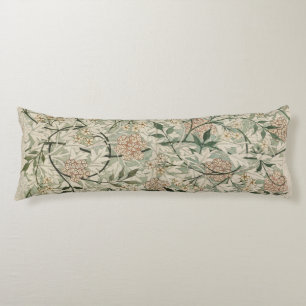 Floral William Morris Medway Pattern.  Body Pillow