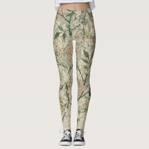 Floral William Morris Medway Pattern Leggings