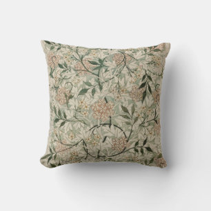 Floral William Morris Medway Pattern. Throw Pillow