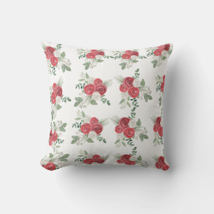 Floral Winter Pillow