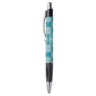 Floral winter snowflake pen