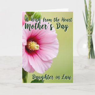 Floral Wish Mothers Day Card