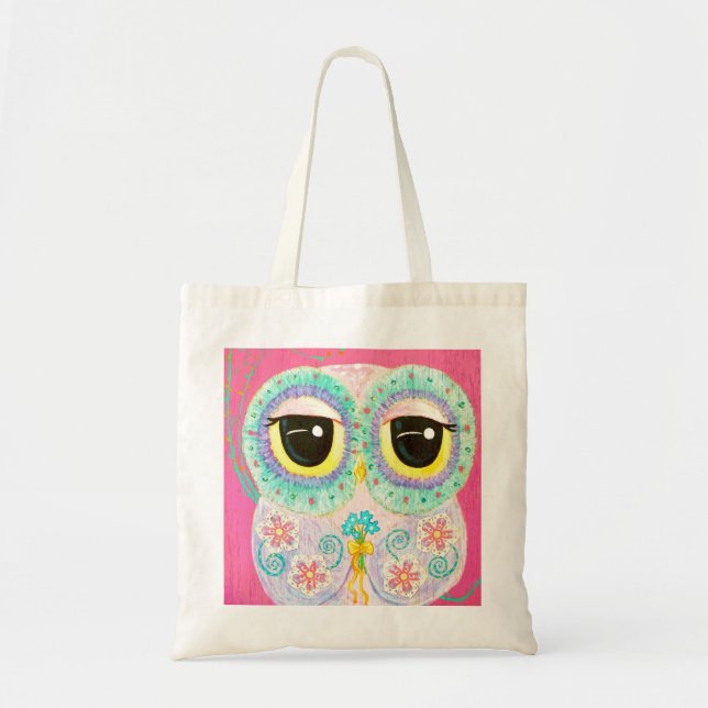 Floral Wishes Tote Bag (Front)