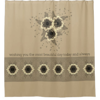 Floral With Cream And Beige 