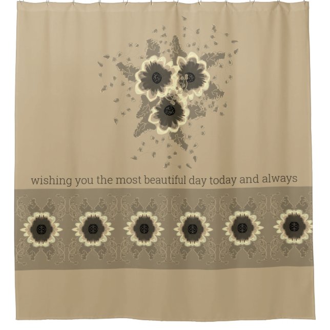 Floral With Cream And Beige  (Front)