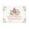 Floral Woodland Diaper Raffle Girl Baby Shower