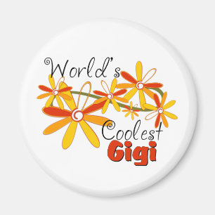 Floral World's Coolest Gigi Magnet
