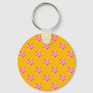 Floral Wrap Dress Keychain