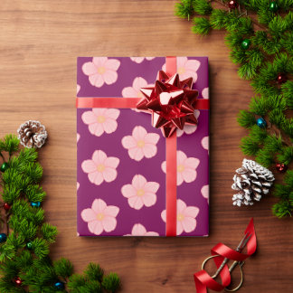 Floral wrapping paper