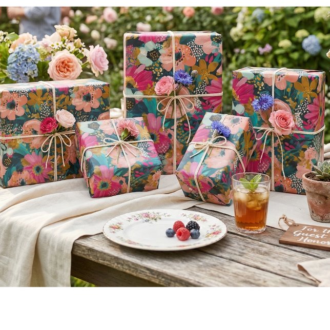 Floral   wrapping paper (Creator Uploaded)