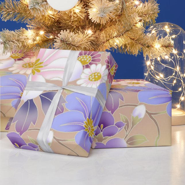 Floral Wrapping Paper (Holidays)