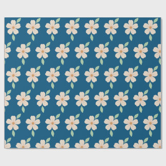 Floral wrapping paper