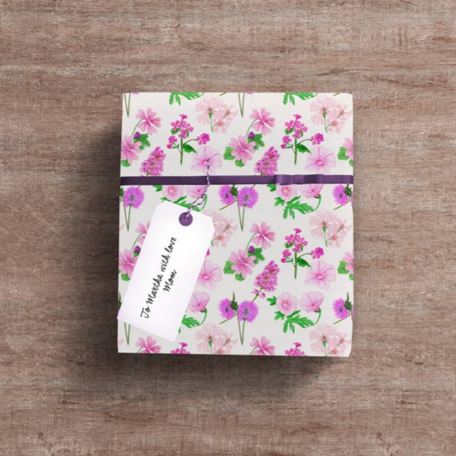 Floral Wrapping Paper - Flower Gift Paper (Creator Uploaded)