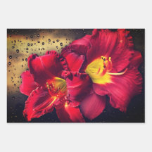 Floral Wrapping Paper Sheets