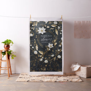 Floral Wreath Bridal Shower Photo Booth Backdrop