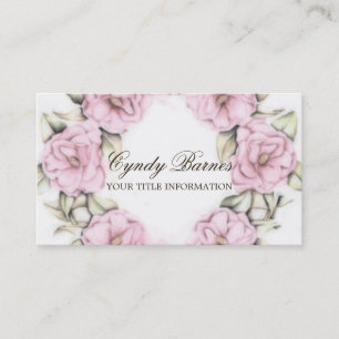 Floral Wreath Business Card