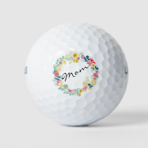 Floral Wreath Golf Balls