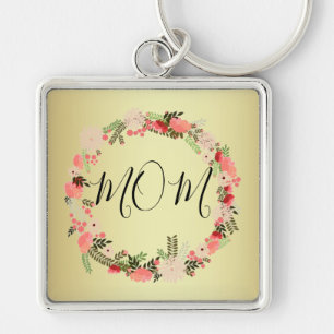 Floral Wreath Keychain