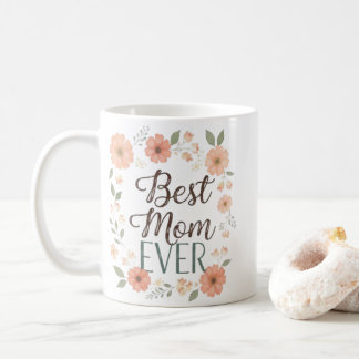 Floral Wreath Quote Mug | Ceramic Coffee Mug