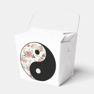 Floral Yin and Yang Favor Box