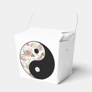 Floral Yin and Yang Favor Box