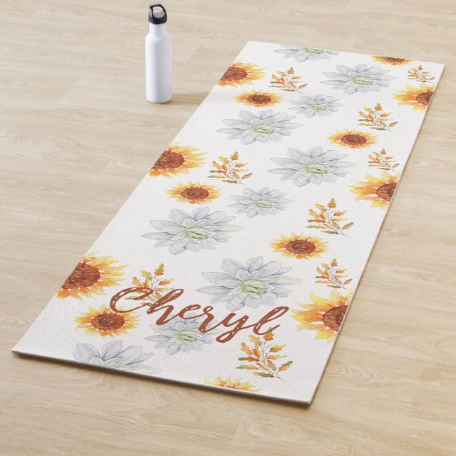 Floral Yoga Mat (In Situ)