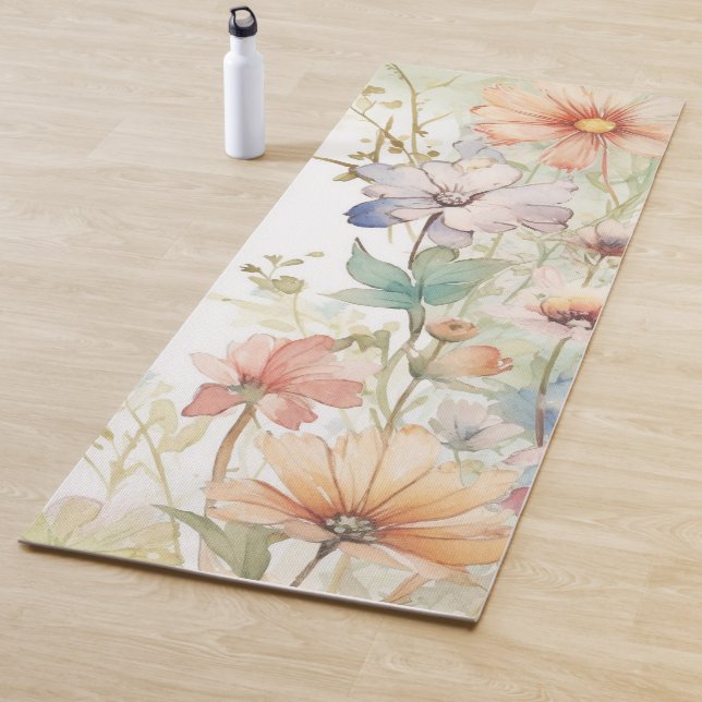 Floral Yoga Mat (In Situ)