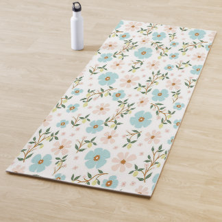 Floral Yoga Mats: Exercise Yoga Mats for Fitness