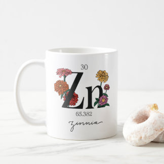 Floral Zinc Element Coffee Mug