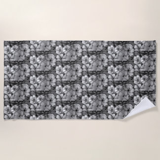 Florals, landscape, cross sports on beach towel