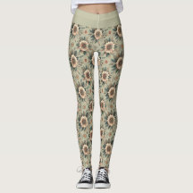 Florals on Sage