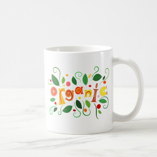 Floramentina - organic art coffee mug