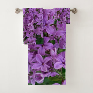 Floraux violets élégants lilas violet