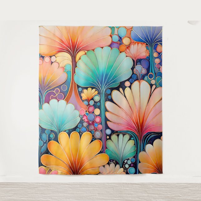 Flore 6 Tapisserie Pastel Flora (Devant)