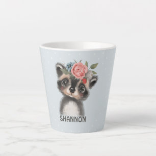 Flore Bébé Racoon Latte Mug