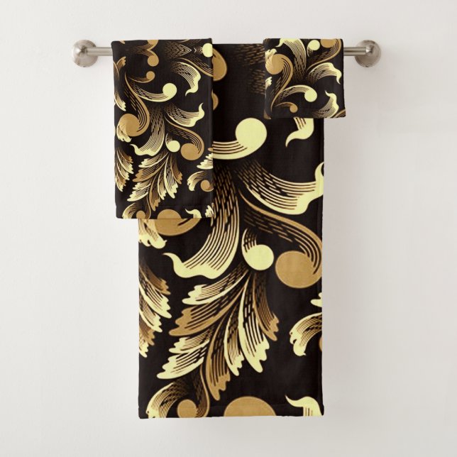 Flore de feuilles d'or (En situation)