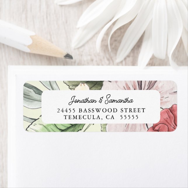 Flore de la chute rose et de la neige (En situation)