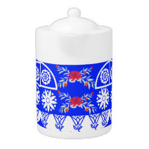 Flore de neige Teapot