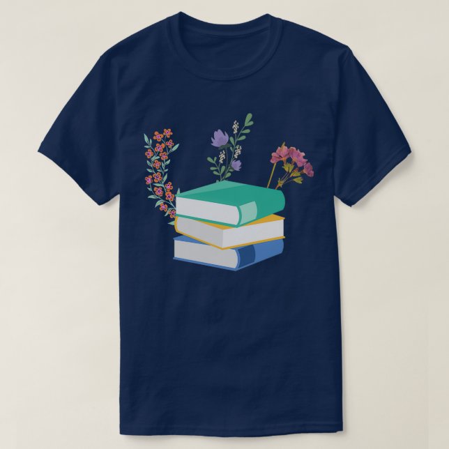 Flore en Livre Classique TShirt (Design devant)