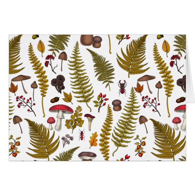 Flore et faune boisées 2 (Devant horizontal)