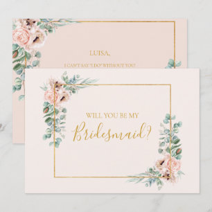 Flore floue   Carte de proposition Pastel Bridesma
