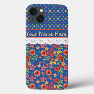 Flore Personnalisée, Polkas, coque ipad Dentelle F