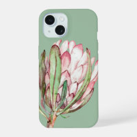 Flore tropicale de Protea sur la menthe